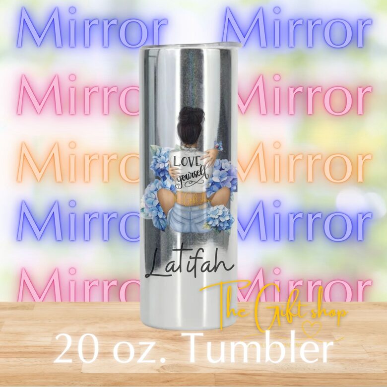 Magic mirror straight tumbler 20 oz.