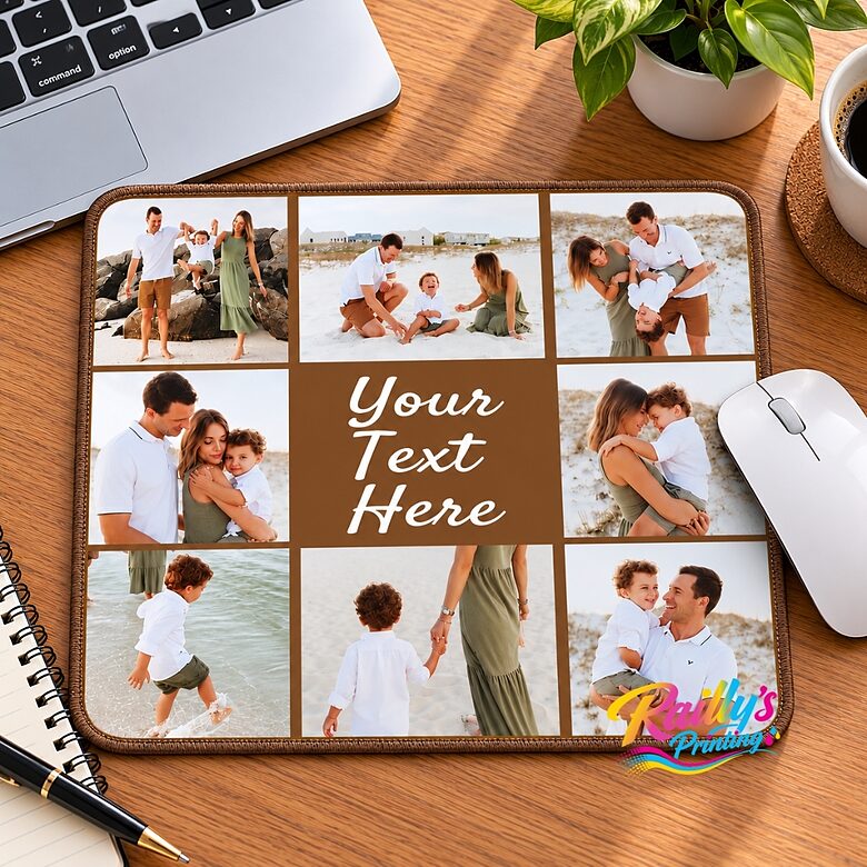 Deluxe mouse pad (sewn edge)