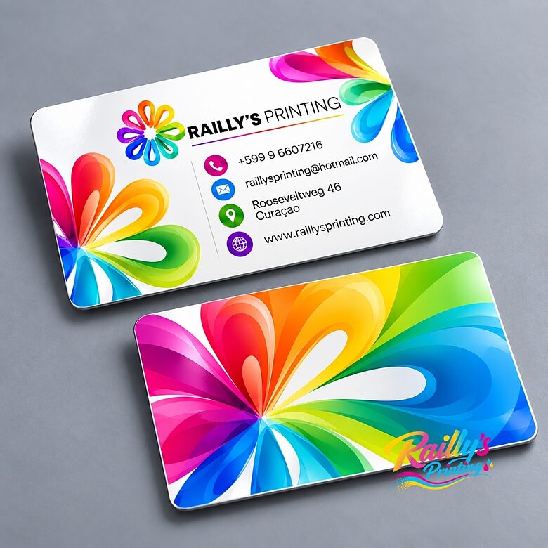 ChromaLuxe® metal business card