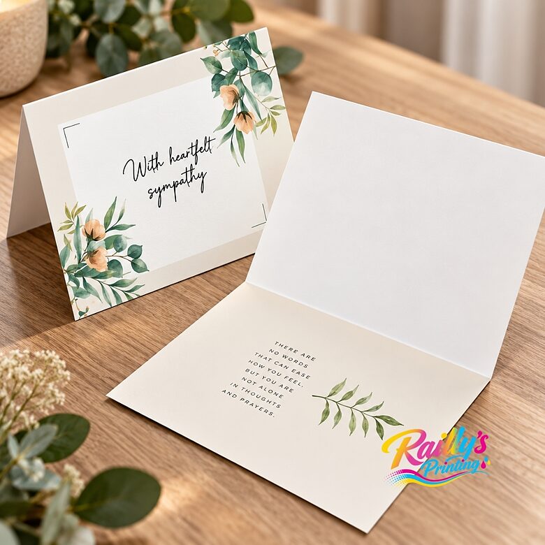 Personalized folded card