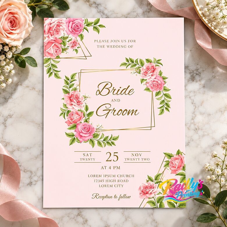 Invitation card A5