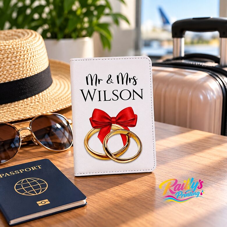 Personalized passport cover