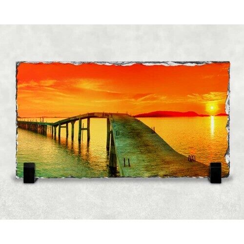 Rectangular flat stone (12X8 inch)