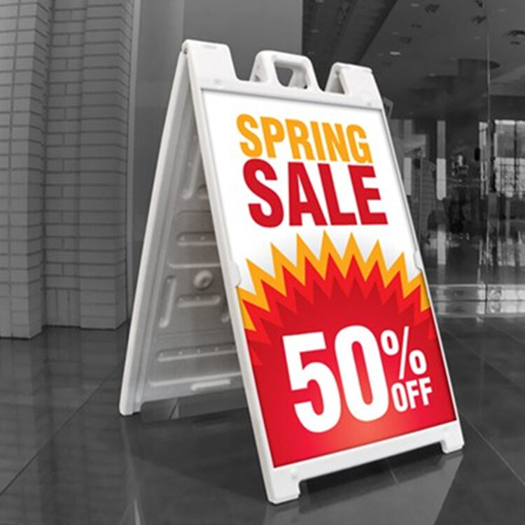 Signicade double-sided Deluxe frame (24X36 inch - 61X91,5 cm)