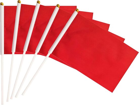 Custom mini flags (100 pieces)