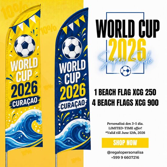 Beach Flag 2M (pole included) 