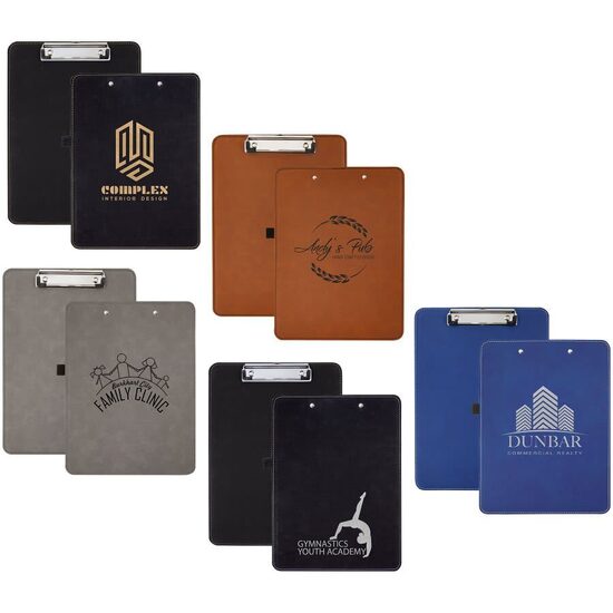 Clipboard Faux Leather (9" x 12 1/2")