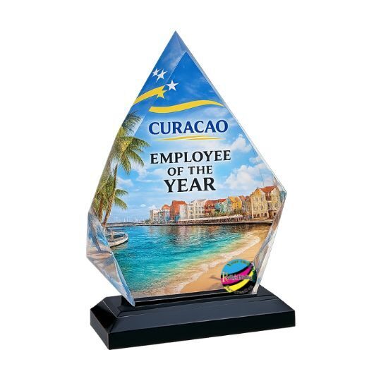 Diamond award (5 1/4inch X 7 3/4 inch)