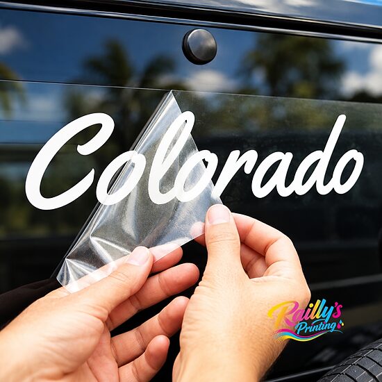 Custom vinyl sticker