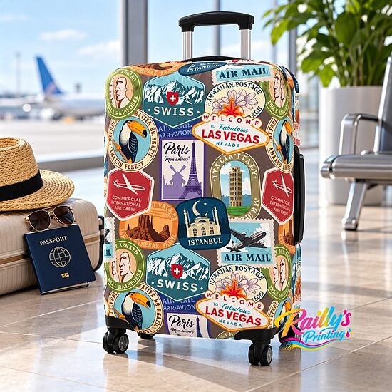 Personalized luggage cover