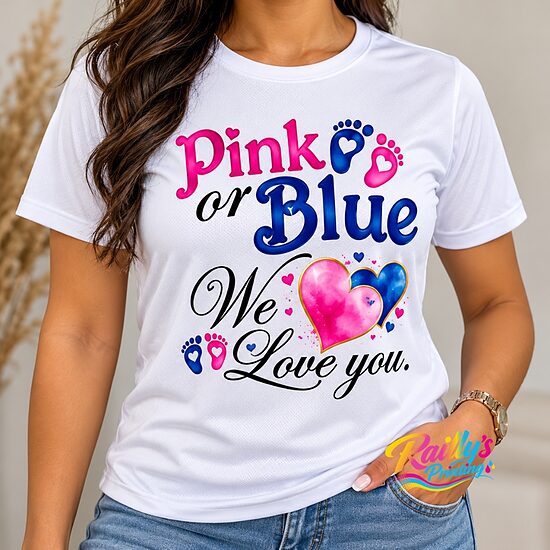 One-side large design dryfit T-shirt 