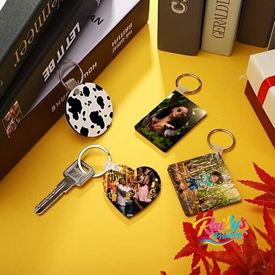 MDF Keychain one side