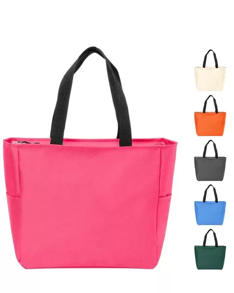 Zipper Tote Bag
