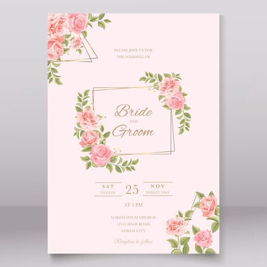 Invitation card A5
