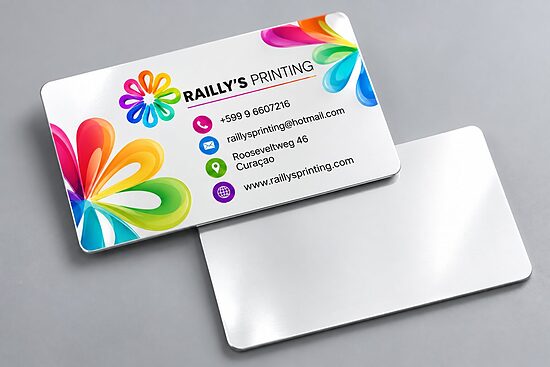ChromaLuxe® metal business card
