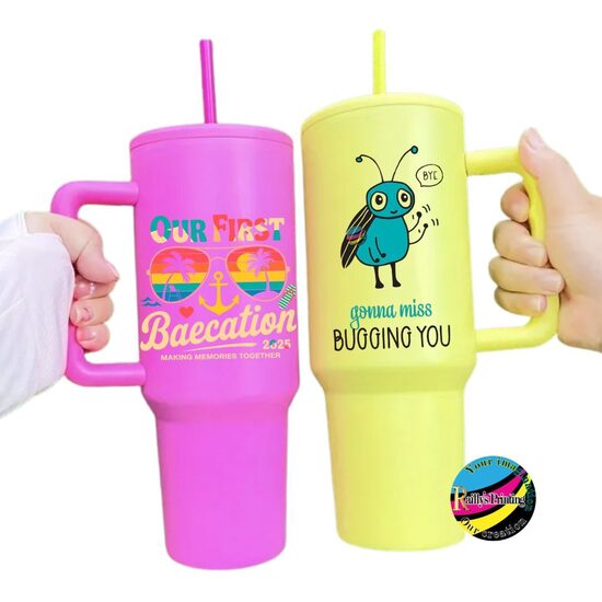 Bright matte tumbler 40 oz.