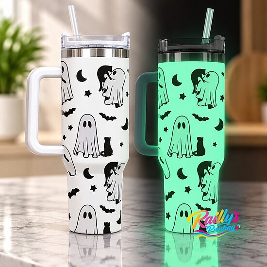Glow-in-the-dark tumbler 40 oz.