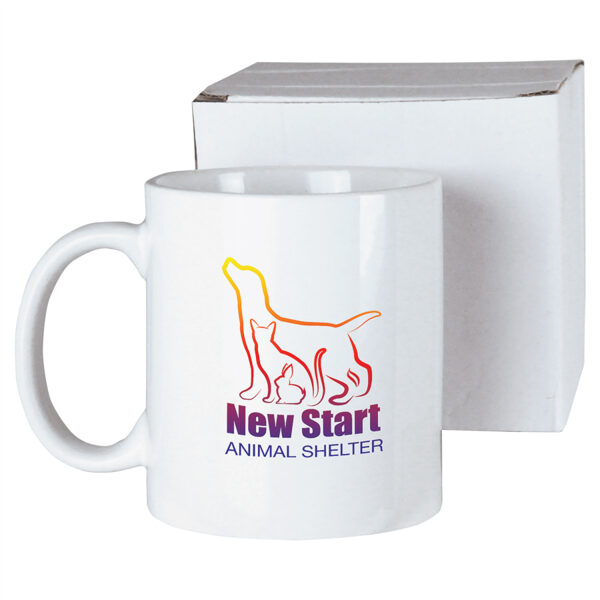 White ceramic Mug 11oz