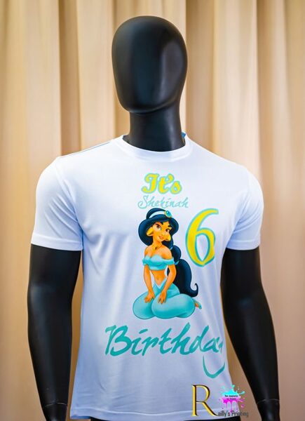 One-side large design dryfit T-shirt 