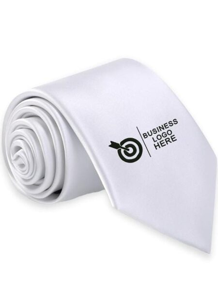 Custom logo tie