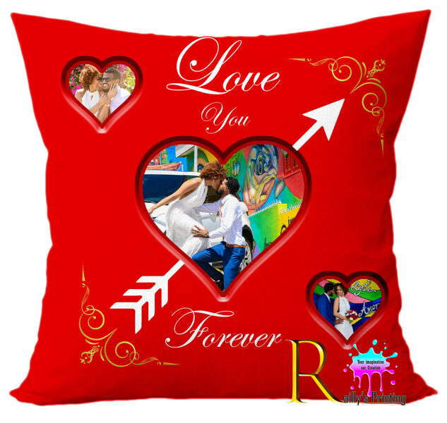 Full color pillow cover (Pillow included)