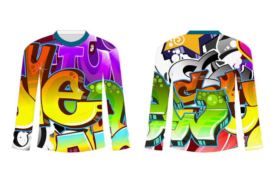 print t-shirt long sleeve