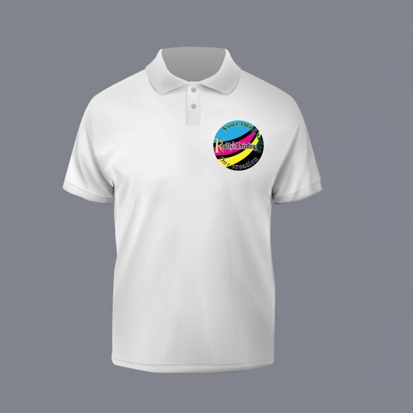 Polo shirt with logo