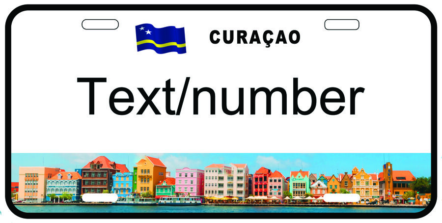 ChromaLuxe® Souvenir license plate